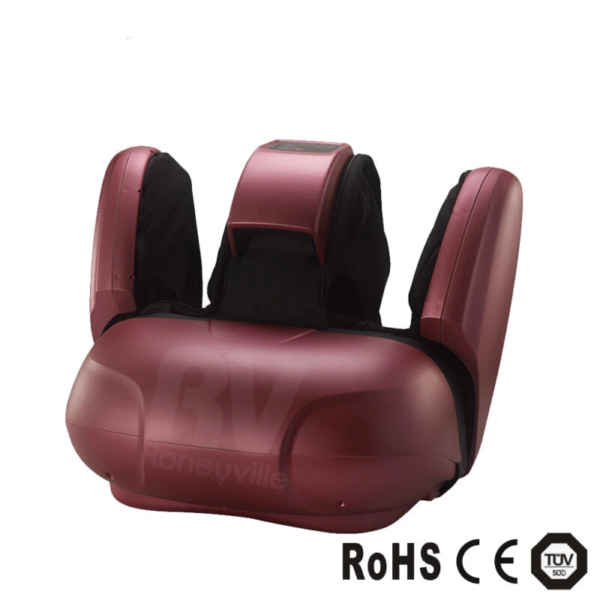 4D Shiatsu Kneading Foot, Calf and Leg Massager Rolling Reflexology - Image 2