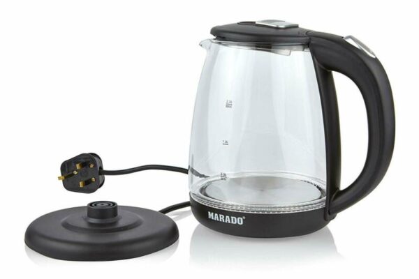 LED Illuminated 2.0L Cordless Glass Kettle - Image 7