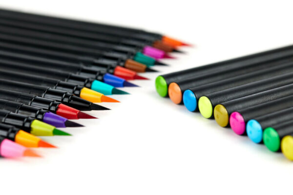24 +1 Pack Professional Watercolour Brush Pens Set Drawing Art Sketch Manga - Image 6