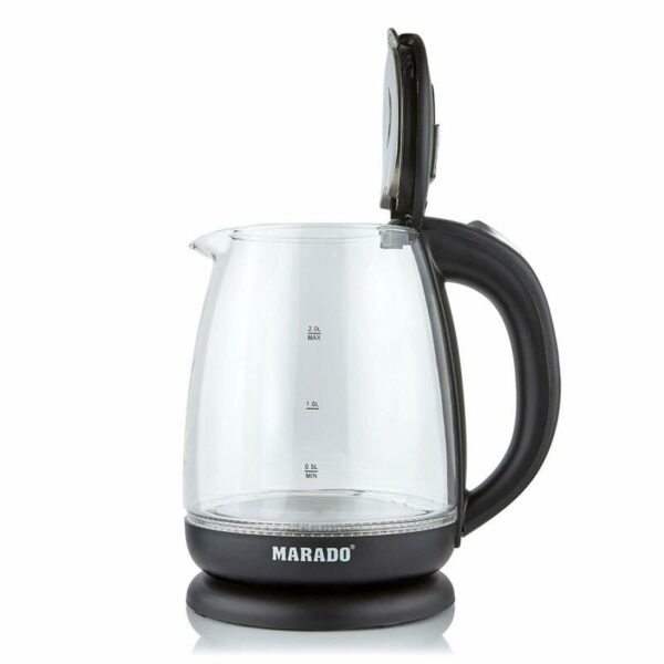 LED Illuminated 2.0L Cordless Glass Kettle - Image 6