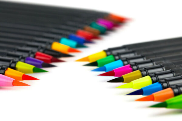 24 +1 Pack Professional Watercolour Brush Pens Set Drawing Art Sketch Manga - Image 5