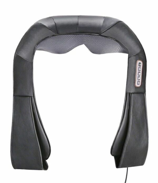 4D Shiatsu Kneading Neck Massager with Vibration & Heat