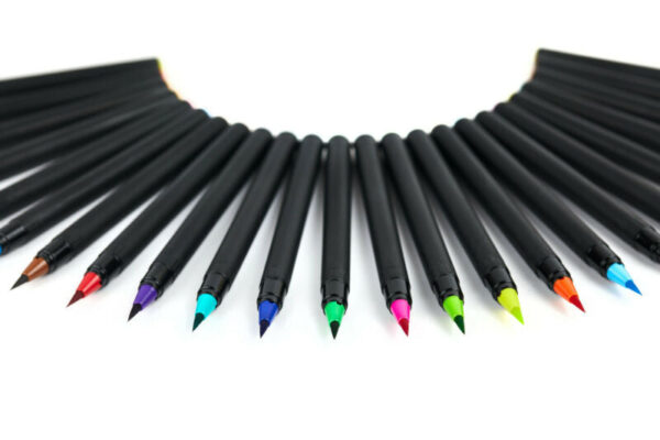 24 +1 Pack Professional Watercolour Brush Pens Set Drawing Art Sketch Manga - Image 4